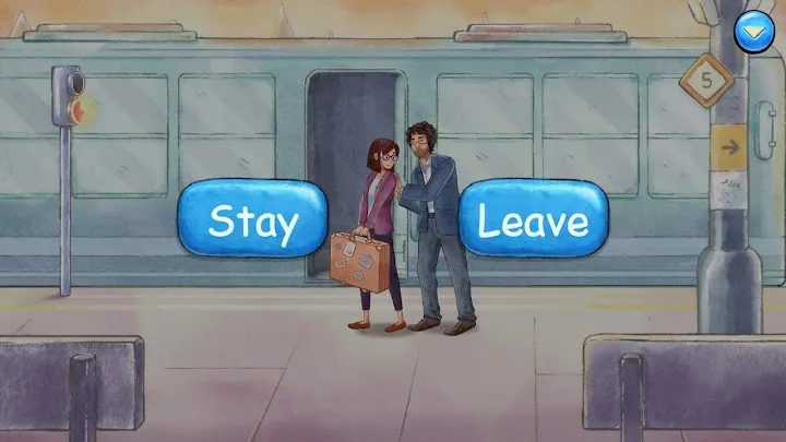 Miejska sceneria akwarela